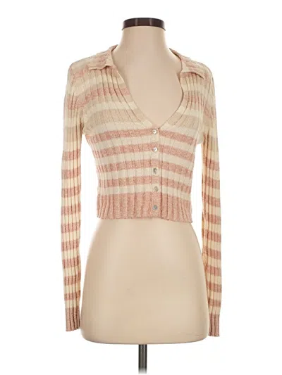 Pre-owned Sadie & Sage Sweater Vest In Tan
