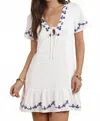 Sadie & Sage Timeless Mini Dress In White In White