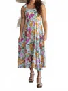 Sadie & Sage Treasure Ruffle Maxi Dress In Multi In Multi