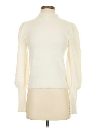 Pre-owned Sadie & Sage Turtleneck Sweater In Ivory