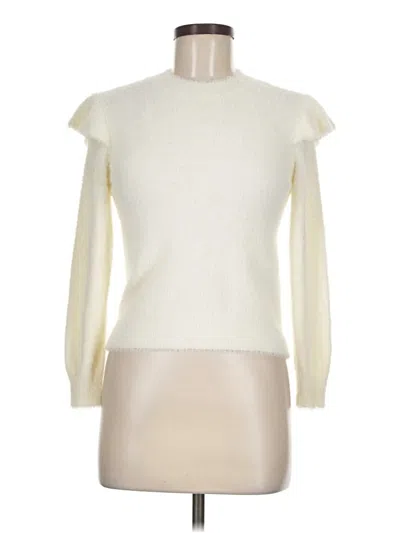 Pre-owned Sadie & Sage Turtleneck Sweater In Ivory