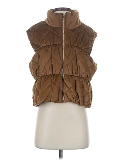 Sadie & Sage Vest In Brown