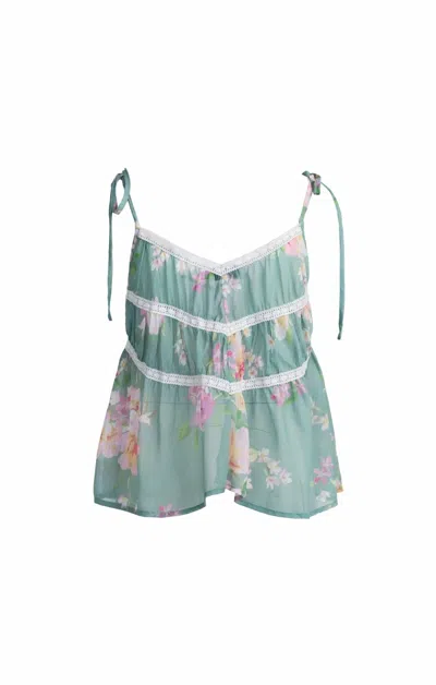 Sadie & Sage Women's Desert Rose Top In Sage In Green