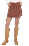 Sadie & Sage Women's Get Like This Mini Skirt In Brown In Brown