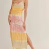 Sadie & Sage Free Spirit Tie Dye Maxi Dress In Pink Multi In Pink