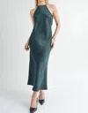 Sadie & Sage Jess Halter Maxi Dress In Hunter Green In Green
