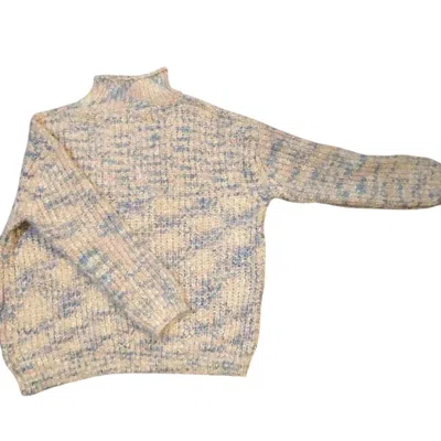 Sadie & Sage Marled Chunky Sweater In Multicolor