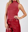 Sadie & Sage Nowhere Else Top In Red In Red