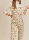 Sadie & Sage Potpourri Cord Overall In Multi In Multi