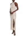 Sadie & Sage Sage The Label Luxe Life Maxi Dress In Beige