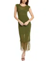 Sadie & Sage Sage The Label Mila Midi Dress In Green