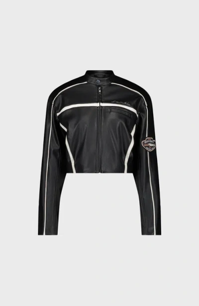 Saemdi Calix Biker Jacket In Black
