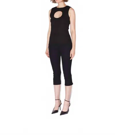 Saemdi Rib Pants In Black