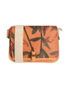 Safari Bag Woman Cross-body Bag Tan Size - Leather In Brown
