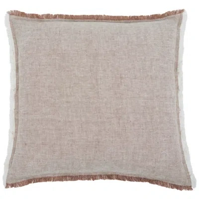 Safavieh 20x20 Pillow In Blush/white In Neutral