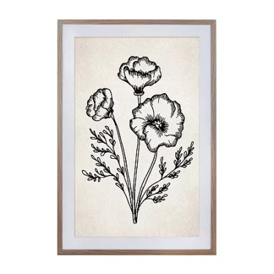 Safavieh 24" X 36" From The Garden Print In Multi