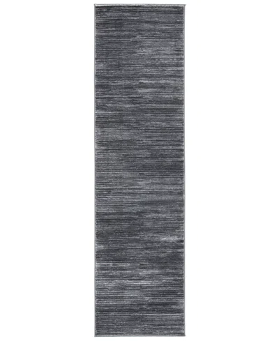 Safavieh 27" X 5" X 5" 2'2"x8' Runner Area Rug In Gray