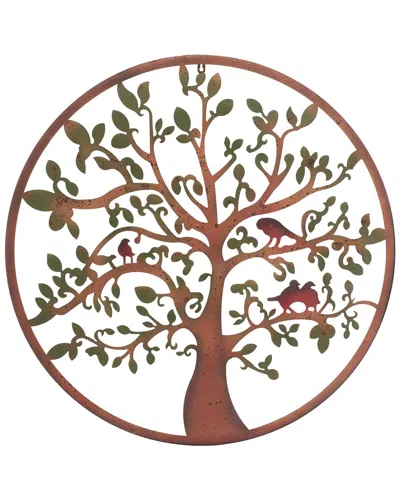 Safavieh 31.5 Tree Of Life Wall Art In Red