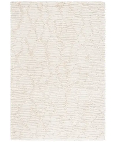 Safavieh 63" X 5" X 5" 5'3"x7'6" Area Rug In Neutral