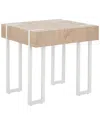 Safavieh Aberton End Table In Brown
