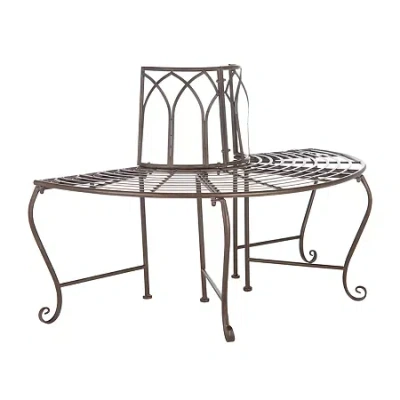 Safavieh Abia Patio Collection Bench In Brown