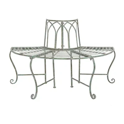 Safavieh Abia Patio Collection Bench In Green