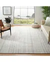 Safavieh Abstract Auraline Hand-tufted Wool-blend Rug In Gray