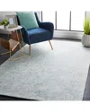 Safavieh Abstract Blueground Hand-tufted Wool-blend Rug In Blue