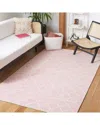 Safavieh Abstract Blush Grove Hand-tufted Wool-blend Rug In Pink