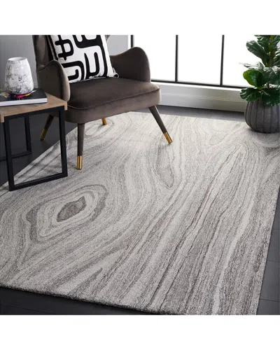 Safavieh Abstract Cedar Haze Hand-tufted Wool Rug In Gray