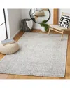Safavieh Abstract Cloudy Sands Hand-tufted Wool Rug In Gray