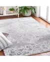 Safavieh Abstract Concrete Bloom Hand-tufted Wool Rug With Cotton Cloth  Backing In Gray