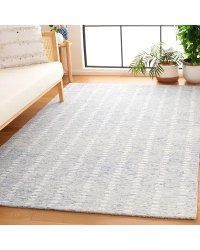 Safavieh Abstract Delora Hand-tufted Wool-blend Rug In Blue
