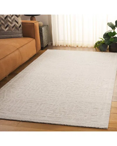 Safavieh Abstract Desert Dune Hand-tufted Wool Rug In Neutral