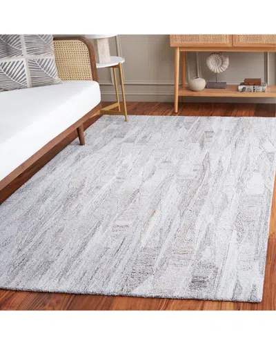 Safavieh Abstract Earthline Hand-tufted Rug In Gray