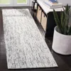 Safavieh Abstract Hand Made Area Rug, Blue / Charcoal Solid / Tonal Style Non-shedding In Multi