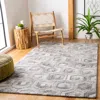 Safavieh Abstract Hand Made Area Rug, Grey / Beige Contemporary Style Non-shedding In Gray