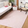 Safavieh Abstract Blush Grove Hand-tufted Wool-blend Rug In Pink