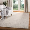 Safavieh Abstract Hand Made Area Rug, Silver Contemporary Style Non-shedding In Neutral