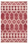Safavieh Abstract Garnet Hand-tufted Wool Rug