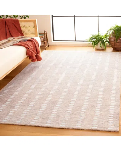 Safavieh Abstract Kaelith Hand-tufted Wool-blend Rug In Pink