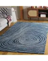 Safavieh Abstract Lazulite Hand-tufted Rug In Blue