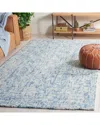 Safavieh Abstract Marith Hand-tufted Wool-blend Rug In Blue
