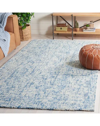 Safavieh Abstract Marith Hand-tufted Wool-blend Rug In Blue