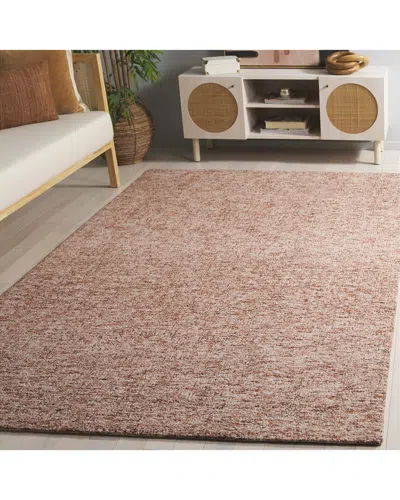 Safavieh Abstract Marrisol Hand-tufted Wool-blend Rug In Brown