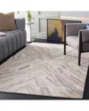 Safavieh Abstract Minerique Hand-tufted Rug In Brown