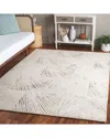 Safavieh Abstract Mocha Mist Hand-tufted Wool Rug In Neutral