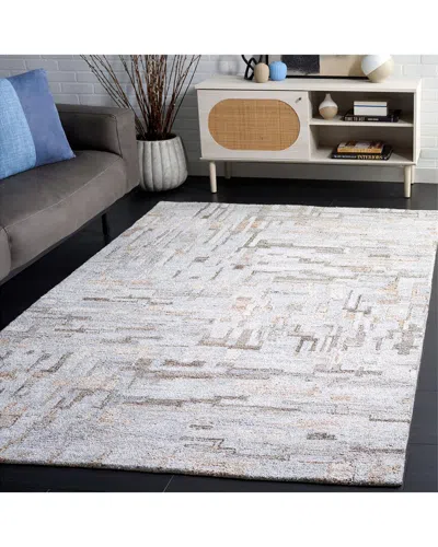 Safavieh Abstract Pavestone Hand-tufted Rug In Gray