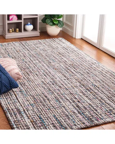 Safavieh Abstract Riona Hand-tufted Wool-blend Rug In Brown
