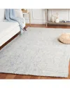 Safavieh Abstract Riven Hand-tufted Wool-blend Rug In Gray